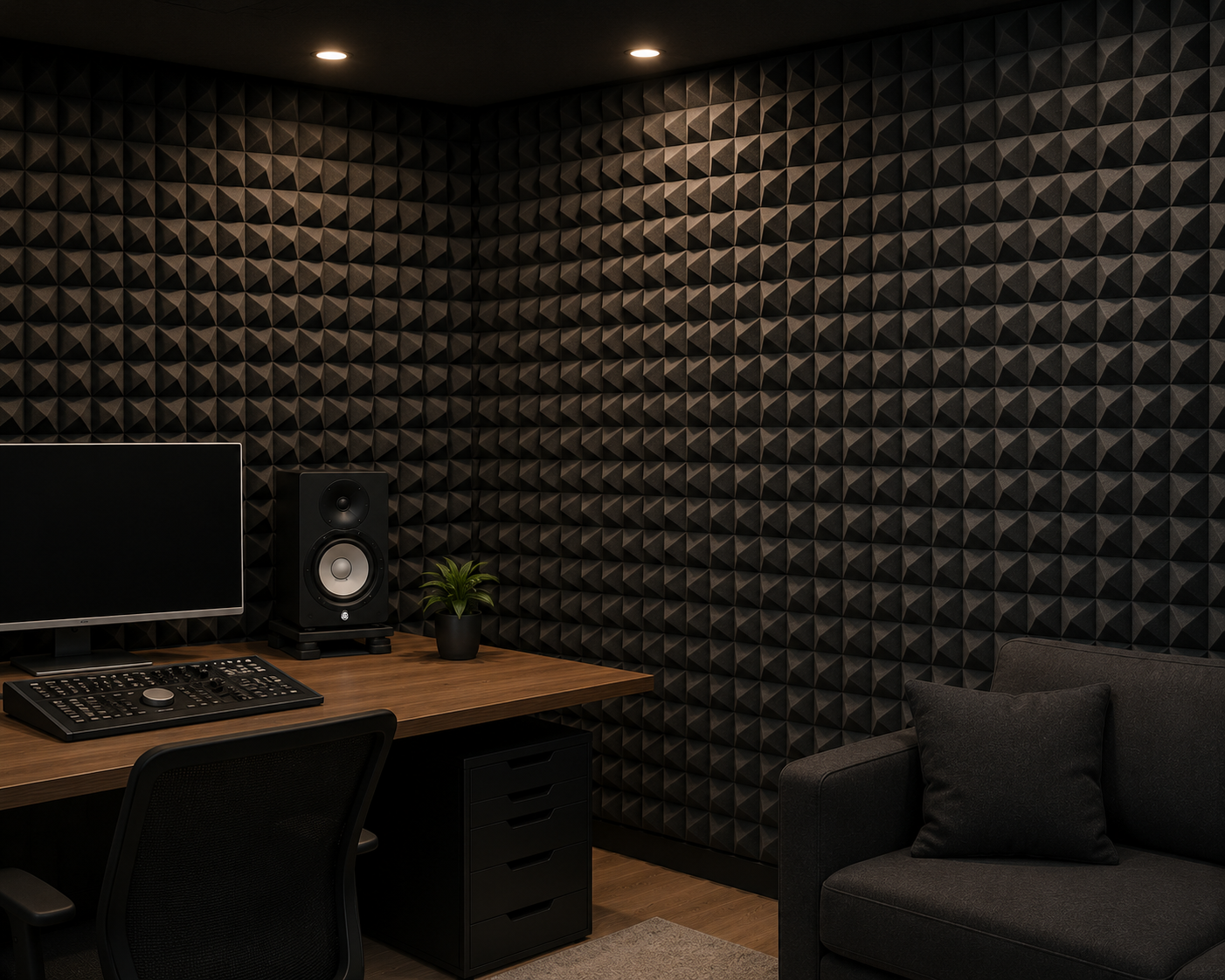Pyramid Acoustic Foam