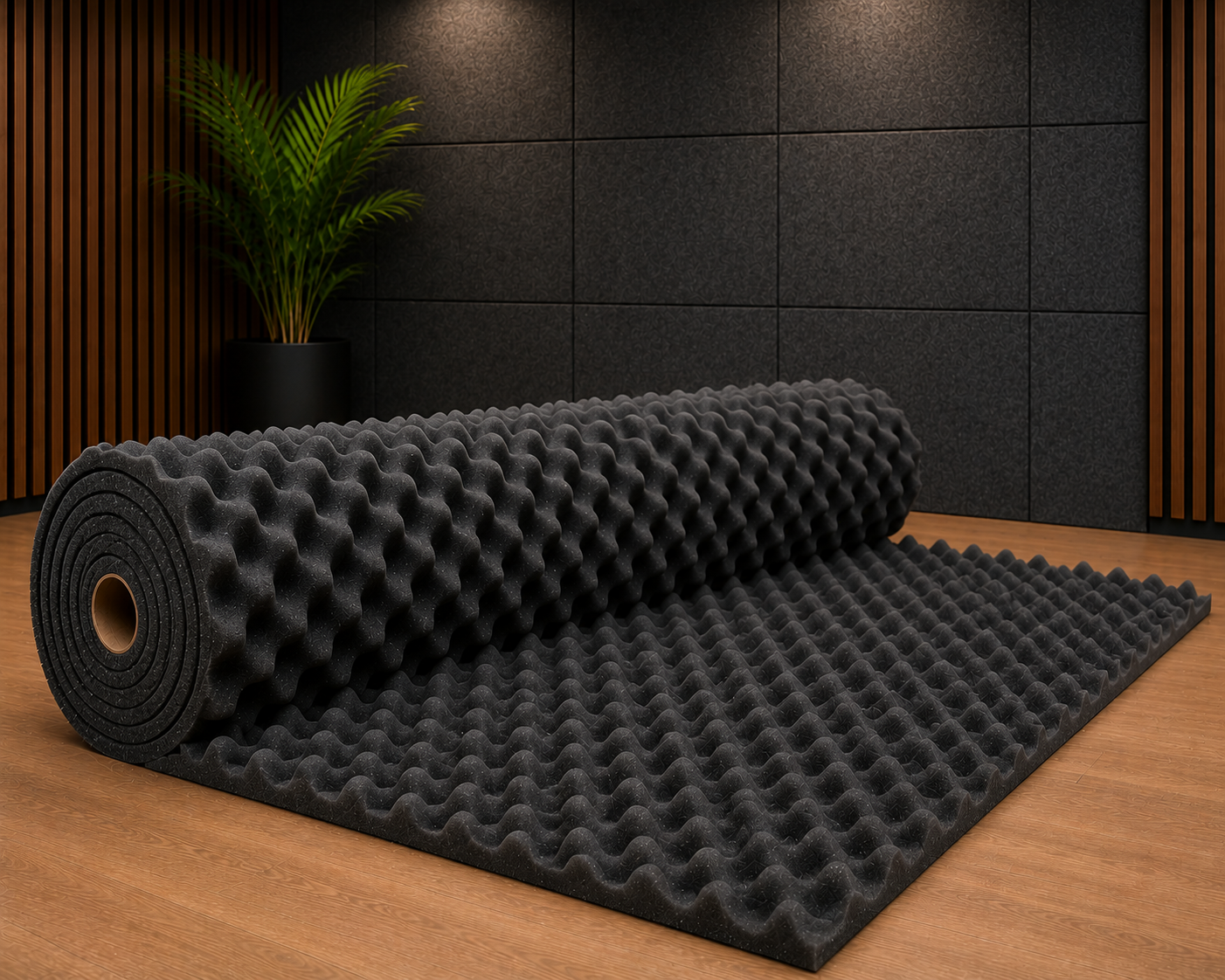 Egg-Crate Acoustic Foam